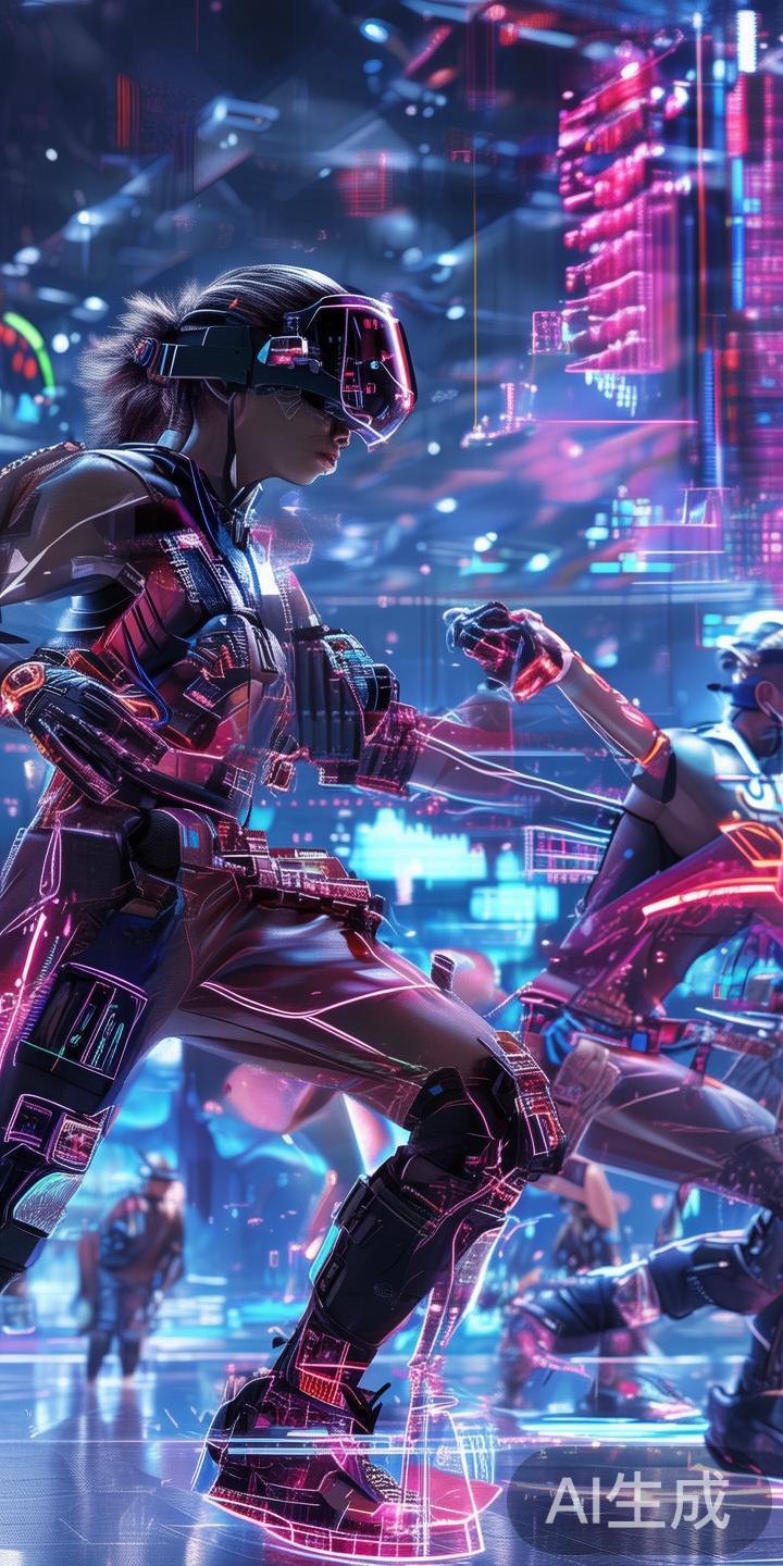 其次，科技赋能下的创新实践也日益丰富。虚拟现实（V