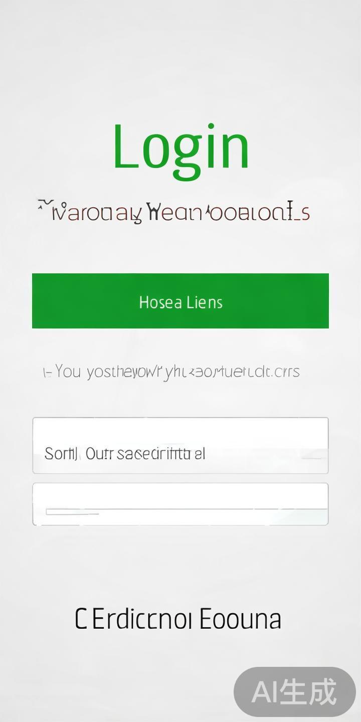 在主页上，您会看到显著的“登录”按钮。点击后，系统