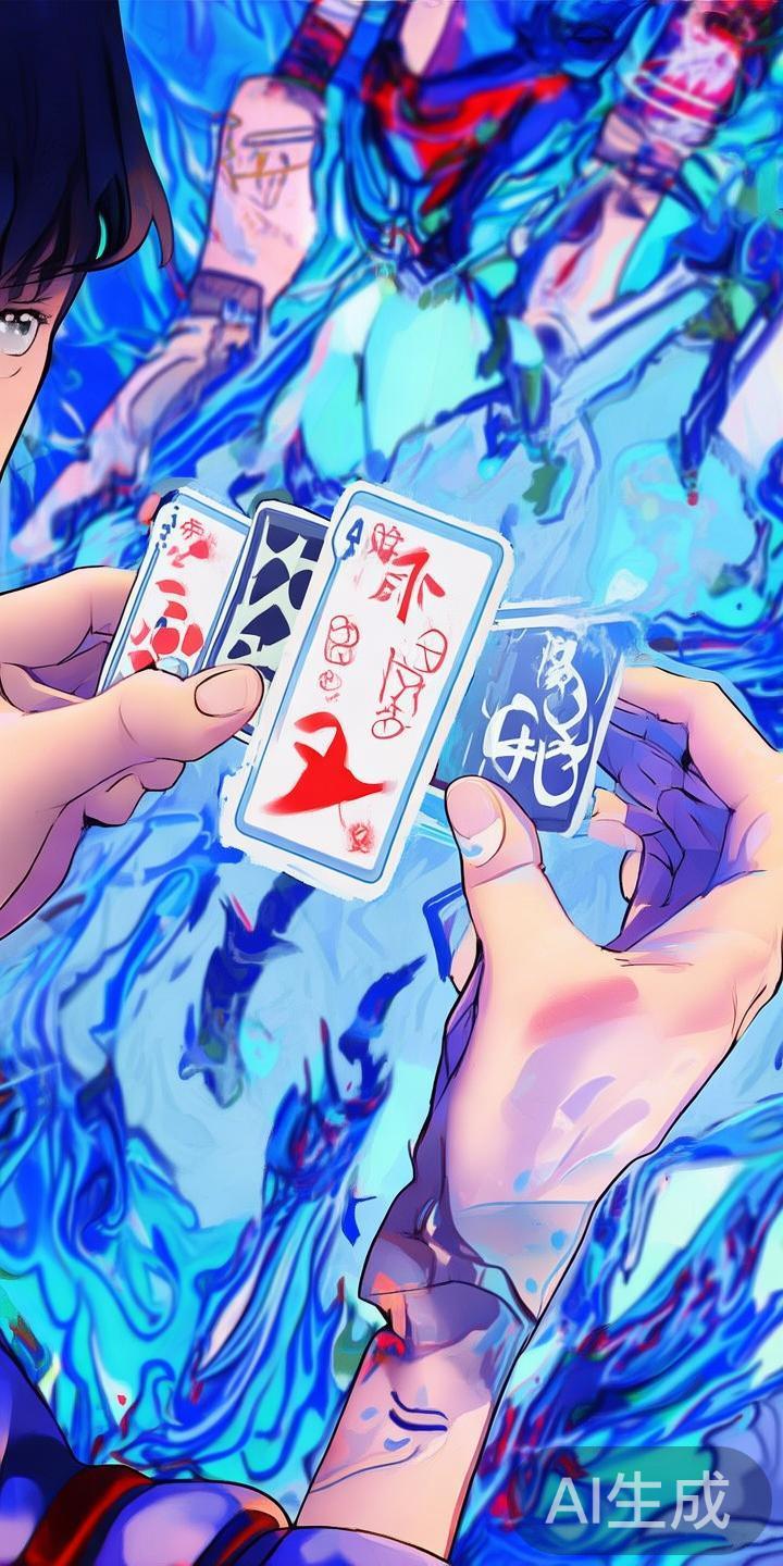 根据游戏规则，较强的牌型如豹子（三张相同点数的牌）