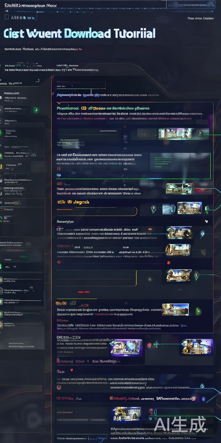 许多大型娱乐平台会提供详细的客户端下载教程，包括操